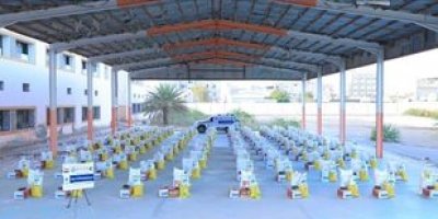 بأكثر من 7000 مستفيد.. مؤسسة إستجابة تختتم مشروع توزيع 1287سلة غذائية بمحافظات (مأرب - تعز - عدن - صنعاء - حضرموت)
