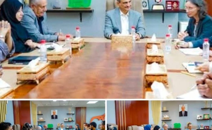 محافظ عدن يبحث مع السفيرة الفرنسية سُبل دعم المشاريع المستدامة والاستجابة لاحتياجات المجتمع المحلي