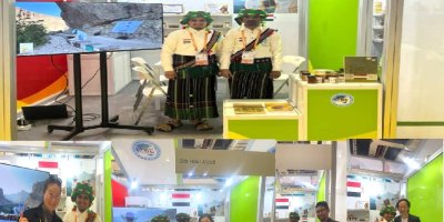 شركة “سدر حيد الجزيل” تبرز العسل اليمني في المعرض الدولي الثامن للاستيراد بشنغهاي