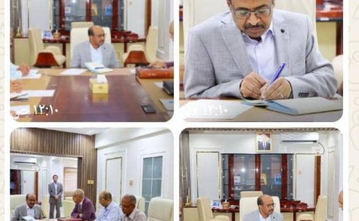 وزير النفط والمعادن يطّلع على نشاط مكتب المستشارين وخططه الاستراتيجية*